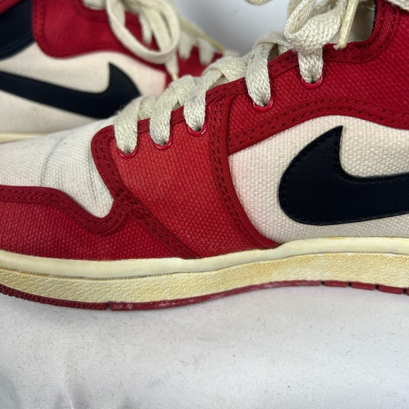 Nike Air Jordan 1 AJKO Retro High 'Chicago' 2010 Mens 9US Canvas/Leather Vintage - Picture 6 of 9